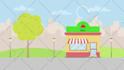 create explainer food delivery app promo video ads