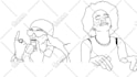 create hand drawn rotoscope animation for music videos or social media