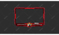 create animated twitch cam overlay