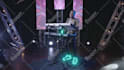 create neon scribble dance animation