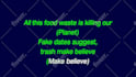 make a karaoke music lyric video
