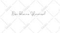 animate your handwritten signature style logo