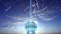 make a nikola tesla tower commercial for you