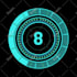 create clock countdown timer animation video and stream video