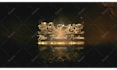 create hot and gold animation for your text or logo