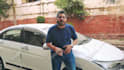 record video at street next to car