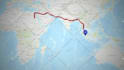 create a custom animated map with graphics