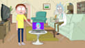 create cartoon rick and morty, bojack horseman style animation