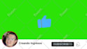 create 3d youtube subscribe button animation