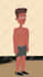 create cartoon rick and morty, bojack horseman style animation