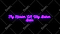 do 4k neon sign loop animation, logo intro