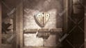 create 3d ancient stone door open logo reveal intro animation