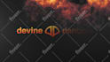 create luxury fire wings intro logo video