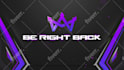 design pro animated screen for twitch streamer, kick, facebook gaming