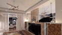 render 360 virtual panorama of interior apartment, house