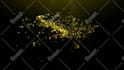 create golden liquid splash intro animation video