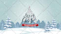 make this christmas greeting animation