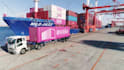 create logistics container video for your company logo