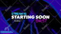animated twitch package for a professional stream