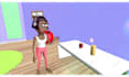 make an animated 3d scripted short story  video