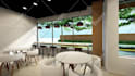 create 3d rendering interior exterior house restaurant