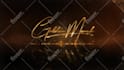 create hot gold logo animation intro and outro youtube