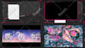 design anime, vtuber, stream overlay cute style or any style