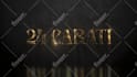 create luxury gold video intro logo animation in 4k