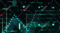 do blockchain and cryptocoin logo animation