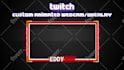 design animated webcam and overlays