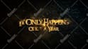 gold trailer book  logo or text