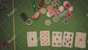 create a funny santa poker night christmas intro video