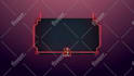 design animated twitch overlay, facecam, stinger for stream
