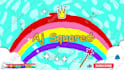 create 2 kids colorful sweet candy intro