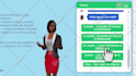 create a human spokesperson chatbot for your website