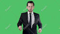 create a profesional green screen video in spanish
