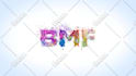 create color paints mixing and splashing logo animation