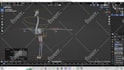 rig 3d character in blender or maya for animation, unreal, unity