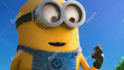 add logo and text in animated minion video