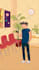 create loop animated illustrations and motion graphics