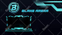 design 4 animated twitch screens like starting soon, brb for stream