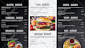 do seamless restaurant animated menu tv screens