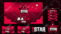 design twitch overlay, kick, animated stream overlay