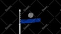 create 3d animated flag with your logo