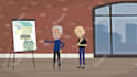 make 2d saas animated explainer video that will convert