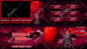 create cute animated custom vtuber overlay commission