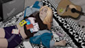 create lofi loop animation illustration and animated gif
