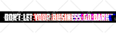 do digital glitch particle effect with your logo or image