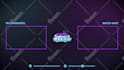 create you a glitch youtube intro and outro logo animation