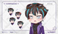 create chibi pngtuber for stream, discord, vtuber and twitch